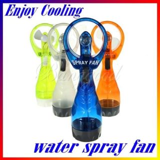  Mini Fashion Water Spray Cooling Cool Fan Mist Sport Beach Camp Travel
