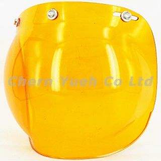 UV Orange Bubble Lens Shield Visor Face Mask for Helmet SHOEI AFX 
