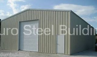   Steel 50x60x17 Metal Building Kit Factory DiRECT New Garage Workshop