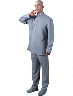   Mens Dr Evil Fancy Dress Costume Official Licensed Films Austin Powers