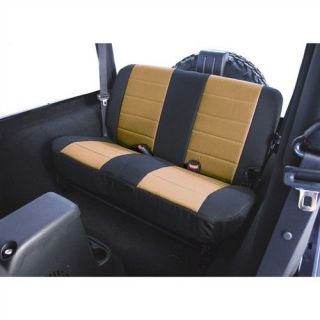 Seat Cover Rugged Ridge Fabric Rear Tan 03 06 Jeep TJ Wrangler 4x4 Off 