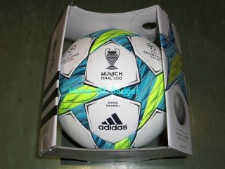 ADI FIFA UEFA CHAMPIONS LEAGUE 2011 12 SOCCER MATCH BALL FINALE 