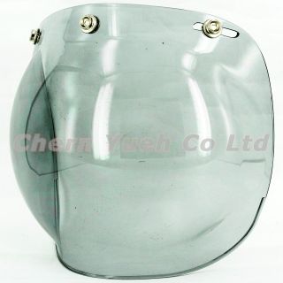 Bubble Shield Visor Face Mask Light Smoke for Helmet FULMER Biltwell 