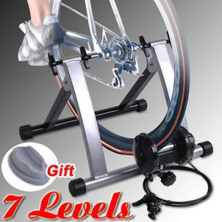 Exercise Magnet Resistance Bicycle Trainer 7 Levels Bike Stand 
