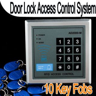 RFID Proximity Entry Door Lock Access Control System