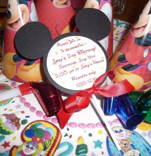 mickey mouse invitations in Holidays, Cards & Party Supply