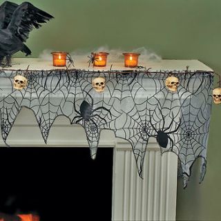 fireplace mantel scarf in Home & Garden