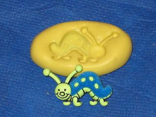 Inch Worm Flex Push Mold Rein Candy Paper Clay Chocolate #97 