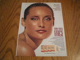   Charles of the Ritz Bain de Soleil Tanning Suntan Face Ad Only 4 Faces