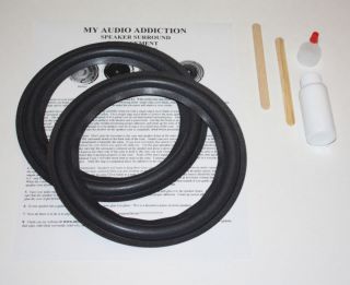 Foam Speaker Surround Repair Kit For McIntosh 8