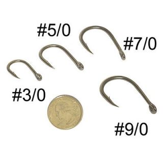   Style #5/0 Live Bait BIG GAME Tuna Hooks with Forged Shank   NEW
