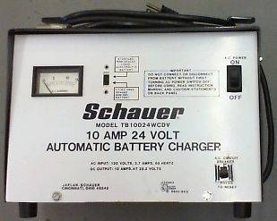 Schauer 24V / 10A Battery Charger Floor Scrubber or Batt.Burnisher