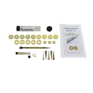 IC300 Open Hole Flute Pad Kit for Bundy flutes w/ Instructions and 