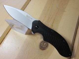 Kershaw Compound Swedge Folder Flipper Assisted Opening Knife PLAIN 