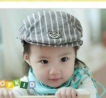 Boys flat cap aged 1 3 super cute baby kids hat 3 colours smart boy