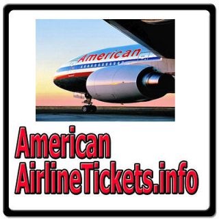 American Airline Tickets.info TRAVEL/AIRLINE​S/FLIGHT/VOUCH​ER 
