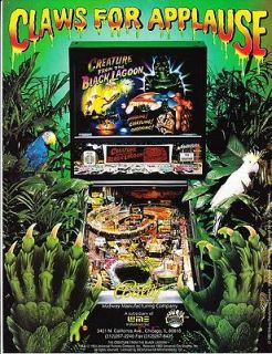creature from the black lagoon pinball in Collectibles