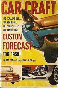 Car Craft 3/59 Custom Forecast For1959/Candy Colors+