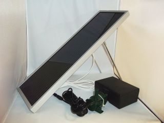 3W SOLAR PANEL POWERED WATER FOUNTAIN PUMP W RECHARGEABLE BATTERY 