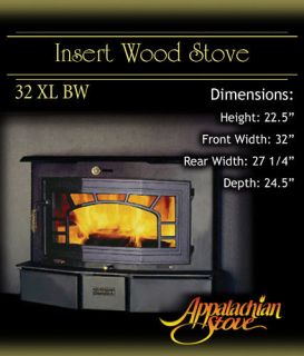 wood stove insert in Fireplaces & Stoves
