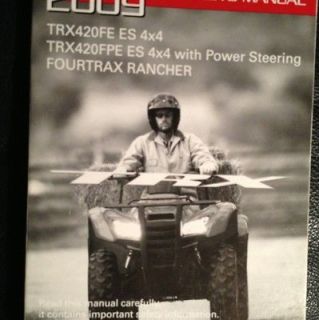honda rancher manual in Honda