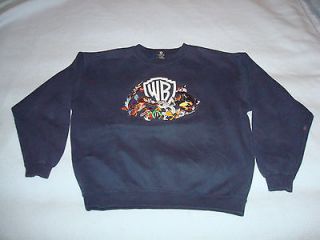 WARNER BROTHERS STUDIO STORE Vintage Sweatshirt MEDIUM Bugs Bunny Taz 