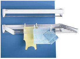 Large Extendable Telescoping Wall Drying Rack