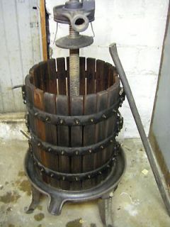 antique wine press in Antiques