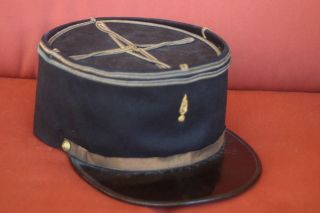 Antique French Engineers Kepi Hat