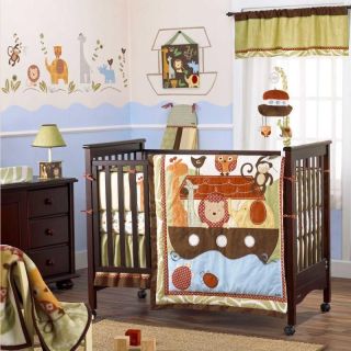   Neutral Baby Crib Bedding Set (Boy, Girl, Animals, Discount Nursery