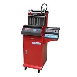 LED Fuel Injector Cleaner & Analyzer with Tool Trolley Outer Cleaner