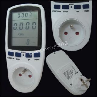 NEWFR energy meter, Watt Voltage Volt Meter Monitor Analyzer with 