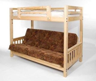 Freedom Futon Bunk Bed Frame   Ecofriendly Solid Pine