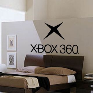 XBOX 360 LOGO Games Gaming Console Wall art Stickers Decal Vinyl