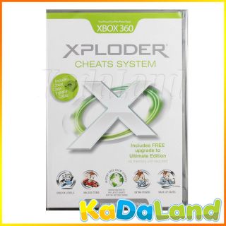   XBOX 360 Xploder Ultimate Edition Games Cheats Save System Sealed