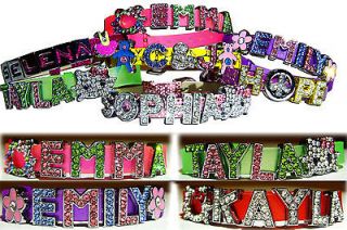 Personalized Bracelets Free Name & Charm Birthday Gift Lots of Color 