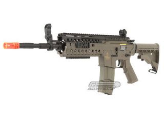 Lancer Tactical M4 S System AEG Airsoft Gun ( Dark Earth ) FPS 400 