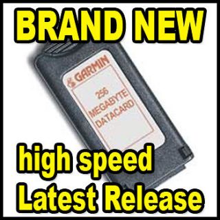 NEW GARMIN MAPSOURCE 256 MB DATACARD DATA CARD MEMORY
