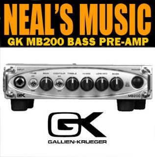 Gallien Krueger GK MB200 Bass Amp universal mb 200