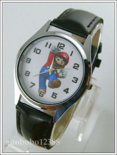 Super Mario Bros Quartz Wrist Game Boy Child Watch YML