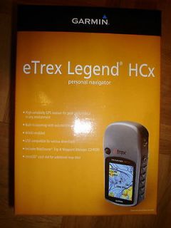 NEW GARMIN eTrex Legend HCX with Canada Topo Maps Handheld GPS 