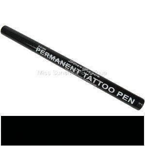   body pen black 01  4 91  tattoo glitter gel pens