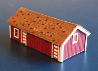 General Shed with Shingle Roof Z Scale by Great Lakes Models