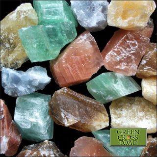 Calcite Rough Raw Natural Gem Crystal Mineral Specimen Multi 