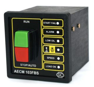 Automatic diesel generator control unit with remote start.