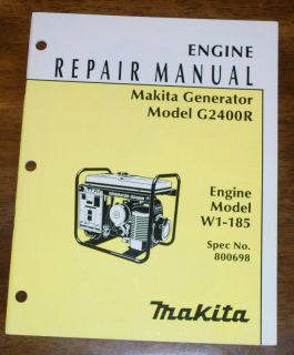generator repair manuals