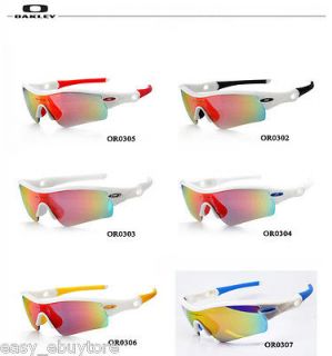 Replaceable Lens Glasses Bicycle Cycling Sports Sunglasses with 