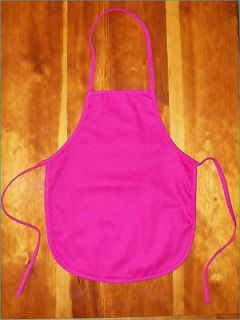 Girl Boy Apron Smock Toddler Assorted Colors Gift Painting Arts Crafts 