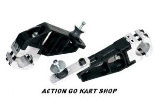 Go Kart Exhaust Support Twin Bracket Kit Rotax Max & Other 125cc Large 