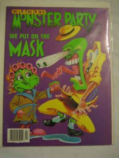   Party #26 Winter 1994 Mask Mother Goose ET Godzilla Frankenstein